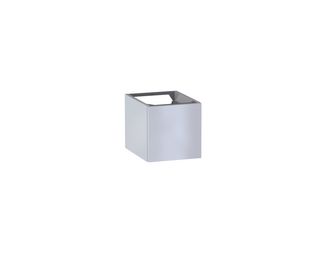Meuble complément sous-vasque gain de place H.30 cm, 1 porte, décor verni laqué FORMEO Main Image