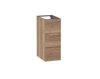 Meuble complément sous-vasque, 3 tiroirs, décor naturel FORMEO Main Image