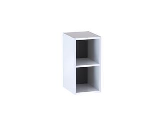 Meuble complément sous-vasque gain de place, 2 niches, H.60 cm, décor verni laqué FORMEO Main Image