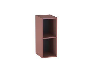 Meuble complément sous-vasque gain de place, 2 niches, H.75 cm, décor uni FORMEO Main Image