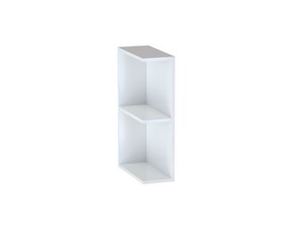 Meuble complément sous-vasque, 2 niches ouvertes, H.75 cm, décor uni FORMEO Main Image