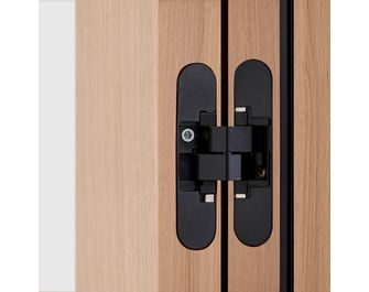Bloc-porte chêne plaqué Quadral plein - Portes