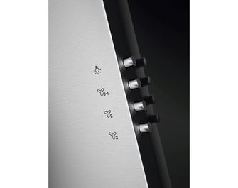 Hotte décorative écran murale en inox ELECTROLUX - Cuisine