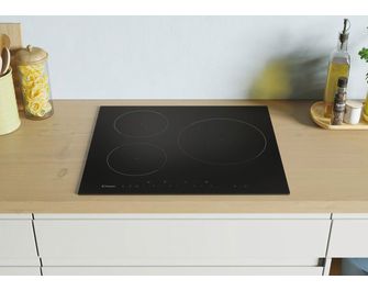 Table induction 3 foyers Candy CIS633DTT1-Lapeyre