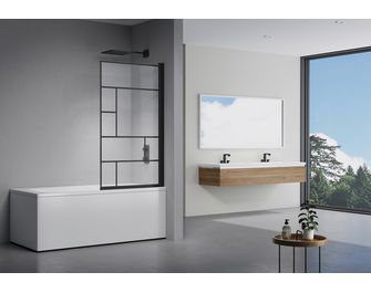 Pare baignoire LINON 2 1 volet-Lapeyre