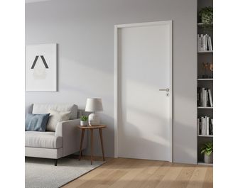 Bloc-porte huisserie 90 prêt-à-peindre ROMY 2 ALVEO | Lapeyre
