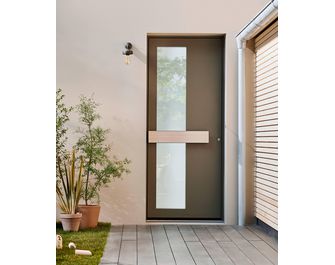 Porte d'entrée Annie-Claire Aluminium - Portes