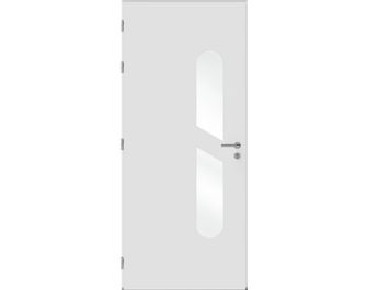 Porte d'entrée Angele Aluminium poignée Iris -Lapeyre