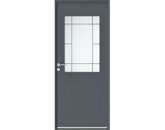 Porte d'entrée Azelie Aluminium sur-mesure - Lapeyre