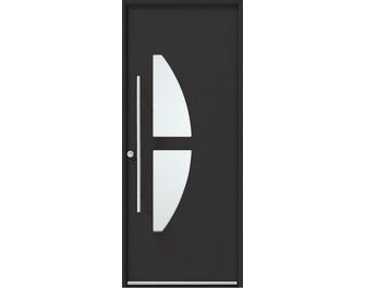 Porte d'entrée Moncelle Aluminium sur-mesure - Portes