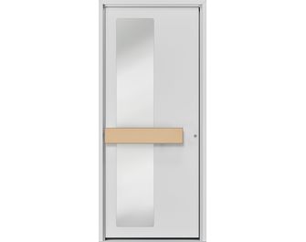 Porte d'entrée Annie-Claire Aluminium - Portes