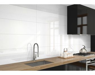 Carrelage mur BLANCO 20x60 cm-Lapeyre