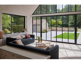 Baie coulissante Néva Aluminium sur mesure - Fenêtres - Lapeyre