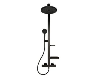 Colonne de douche thermostatique CERATHERM aluminium Main Image