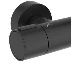 Colonne de douche thermostatique CERATHERM aluminium-Lapeyre