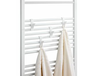 Lot de 2 crochet serviettes LIZAN pour sèche-serviette-Lapeyre