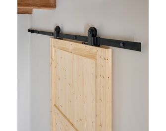 Porte coulissante ROBIN * sapin - sans serrure | Lapeyre