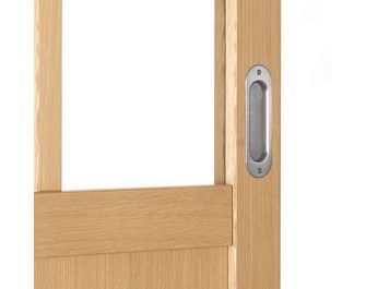 POrte coulissante Verrière chêne plaqué R8 CUV TD-Lapeyre