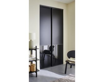 Porte de placard coulissante décor gloss UNION | Lapeyre