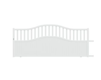 Portail coulissant Aluminium Vildan sur mesure-Lapeyre