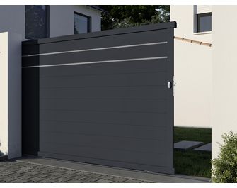 Portillon aluminium Aoste sur mesure-Lapeyre