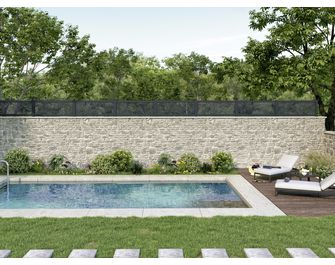 Clôture Catane et Pise en aluminium sur mesure -Lapeyre