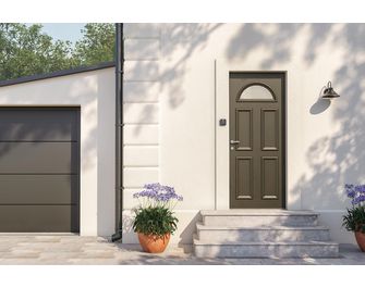 PORTE D'ENTRÉE ADA-LOU ALUMINIUM SUR MESURE-Lapeyre