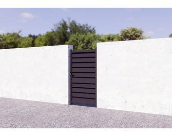 Portillon aluminium Vassili | Lapeyre