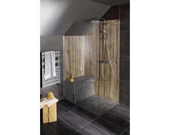 Paroi de douche LINE PRESTIGE sur-mesure-Lapeyre