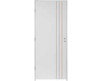 Bloc-porte acoustique LINE * prépeint - Huisserie 90 | Lapeyre