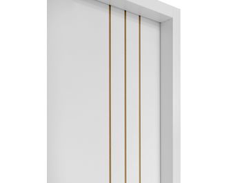 Bloc-porte thermique LINE * prépeint - Huisserie 90 | Lapeyre