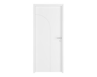 Bloc porte fin de chantier thermique blanc laqué ARCHE***|Lapeyre