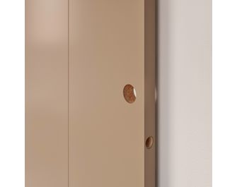 Porte coulissante prêt-à-peindre ARCHE ALVEO|Lapeyre