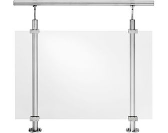Balustrade intérieure en inox Inoxia avec tubes 6 - Lapeyre