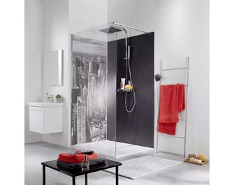 Paroi de douche grand espace LINE PRESTIGE - Salle de bains