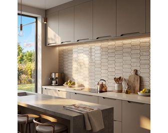 Mosaïque murale DARIO beige poli 26.5X27.08-Lapeyre