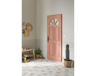 Porte d'entrée Aumale Bois exotique - Portes - Lapeyre
