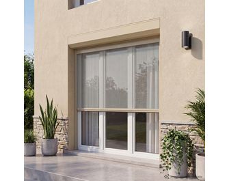 Volet roulant DENVER aluminium electrique filaire autres couleurs sur-mesure avec moustiquaire-Lapeyre