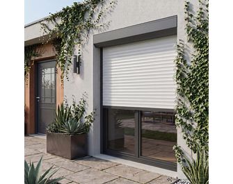 Volet roulant DENVER aluminium electrique filaire couleur pref sur-mesure-Lapeyre