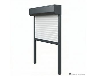 Volet roulant DENVER aluminium electrique filaire couleur pref sur-mesure-Lapeyre
