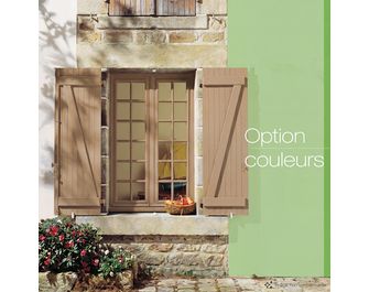 Volets Sapin Personnalisation couleurs - Fenêtres