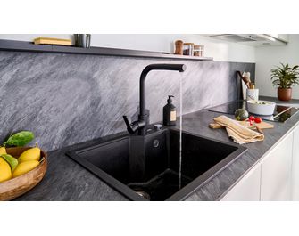 Mitigeur évier Onyx avec douchette  - Cuisines - Lapeyre