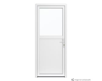 Porte de service PVC Bréhat 2-Lapeyre