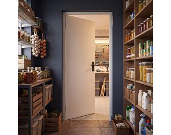 Porte de service Isolante Métallique double paroi en poussant - Portes
