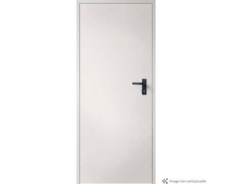Porte de service Isolante Métallique double paroi en poussant - Portes