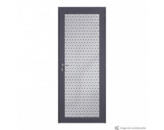 Porte d'entrée Adénora aluminium vitrage Hypnose sur mesure | Lapeyre