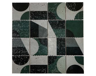 Carrelage mosaïque TRAVERTIN SEVENTIES 30 x 30 cm Main Image