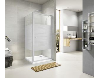 Porte de douche pivotante DAN - Porte de douche - Lapeyre