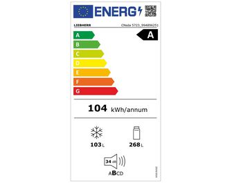 Réfrigérateur congélateur combiné pose libre inox Liebherr CNSDA5723-22 | Lapeyre