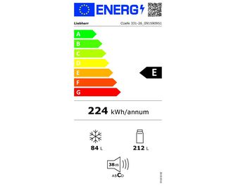 Réfrigérateur congélateur combiné pose libre inox Liebherr CUEFE331-26 | Lapeyre